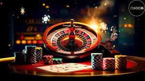 Mobile phone showing 1128 sports and casino app interface